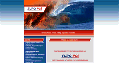 Desktop Screenshot of euro-poz.pl