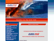 Tablet Screenshot of euro-poz.pl